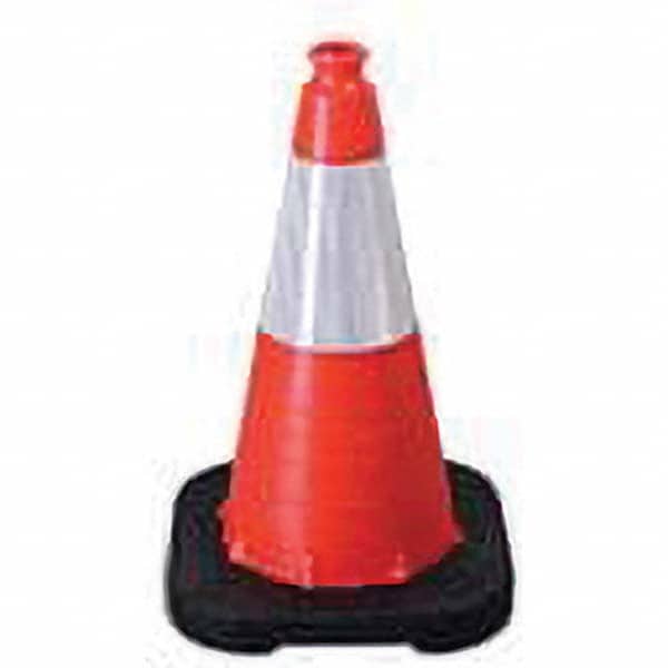 VizCon - Traffic Cones Type: Cone Color: Fluorescent Orange - Industrial Tool & Supply