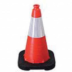 VizCon - Traffic Cones Type: Cone Color: Fluorescent Orange - Industrial Tool & Supply