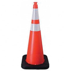 VizCon - Traffic Cones Type: Cone Color: Fluorescent Orange - Industrial Tool & Supply