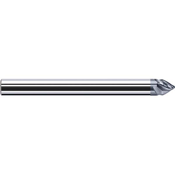 Fraisa - 4 Flute Solid Carbide Circle Segment Taper Form End Mill - Industrial Tool & Supply