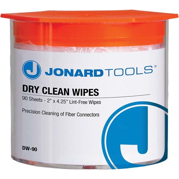 Jonard Tools - Cable Tools & Kits Tool Type: Dry Wipes for Cleaning Fiber Number of Pieces: 90.000 - Industrial Tool & Supply