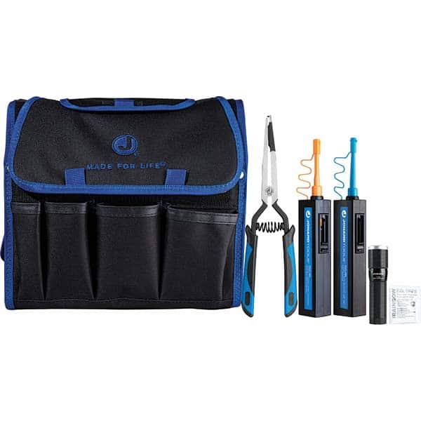 Jonard Tools - Cable Tools & Kits Tool Type: Fiber Connector Cleaning Kit Number of Pieces: 6.000 - Industrial Tool & Supply