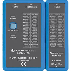 Jonard Tools - Cable Testers Cable Type: HDMI; Mini HDMI Display Type: No Screen - Industrial Tool & Supply