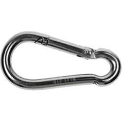 US Cargo Control - Snaps Type: Snap Hook Carabiner Overall Length (Inch): 3.125 - Industrial Tool & Supply