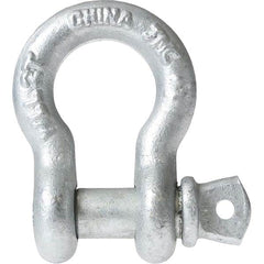 US Cargo Control - Shackles Load Limit (Ton): 12.00 Pin Type: Screw - Industrial Tool & Supply