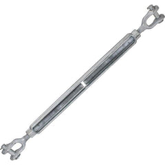 US Cargo Control - Turnbuckles Type: Jaw & Jaw Working Load Limit (Lb.): 5200 - Industrial Tool & Supply