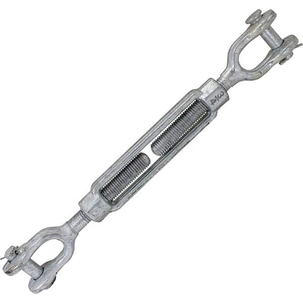 US Cargo Control - Turnbuckles Type: Jaw & Jaw Working Load Limit (Lb.): 5200 - Industrial Tool & Supply