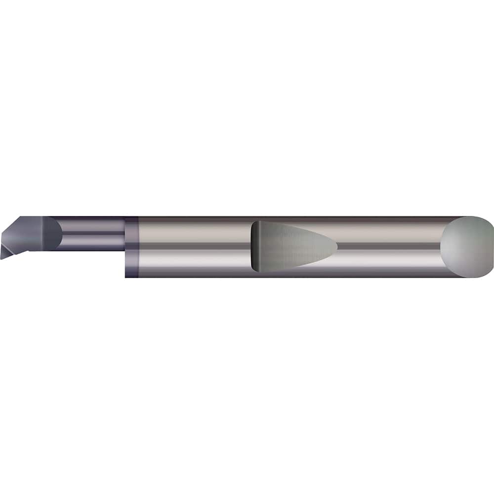Micro 100 - Boring Bars; Minimum Bore Diameter (Decimal Inch): 0.0700 ; Maximum Bore Depth (Decimal Inch): 0.4000 ; Material: Solid Carbide ; Boring Bar Type: Boring ; Shank Diameter (Decimal Inch): 0.1875 ; Shank Diameter (Inch): 3/16 - Exact Industrial Supply