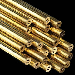Electrical Discharge Machining Tubes; Tube Material: Brass; Overall Length: 2.7 mm; Channel Type: Single; Outside Diameter (mm): 2.70; Overall Length (mm): 2.7000
