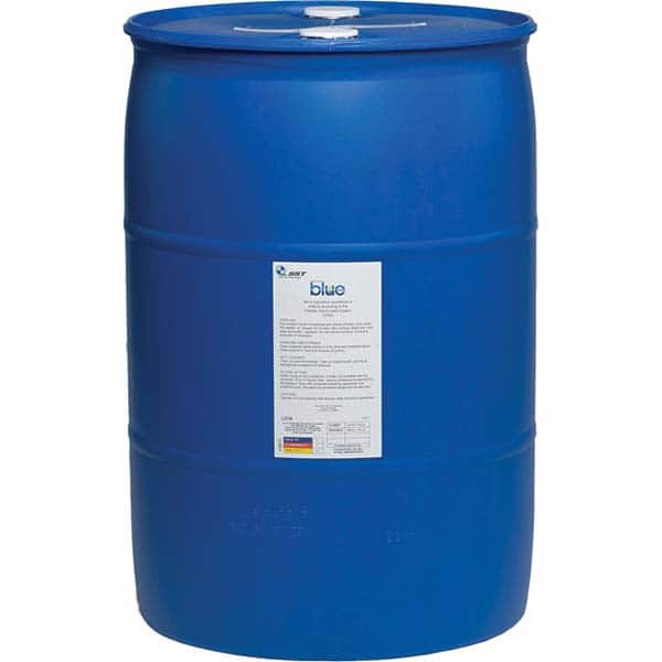 Dielectric Fluid: 50 gal & Larger Drum Synthetic, Use on All Metal, Blue