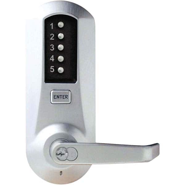 Simplex - Lever Locksets Type: Push-button Lock Door Thickness: 1-3/4 - Industrial Tool & Supply