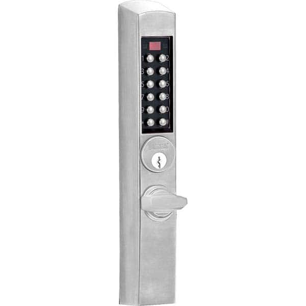 E-Plex - Lever Locksets Type: Thumbturn Door Thickness: 1-3/4 - Industrial Tool & Supply