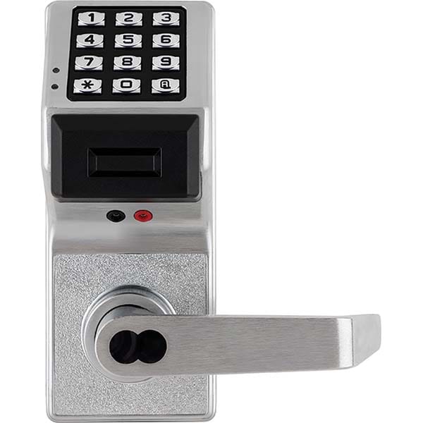 Alarm Lock - Lever Locksets Type: Entrance Door Thickness: 1-3/4 - Industrial Tool & Supply
