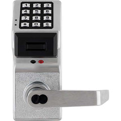 Alarm Lock - Lever Locksets Type: Entrance Door Thickness: 1-3/4 - Industrial Tool & Supply