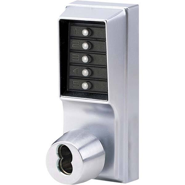Simplex - Lever Locksets Type: Push-button Lock Door Thickness: 1-3/4 - Industrial Tool & Supply