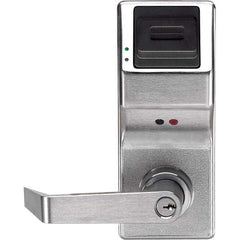 Alarm Lock - Lever Locksets Type: Entrance Door Thickness: 1-3/4 - Industrial Tool & Supply