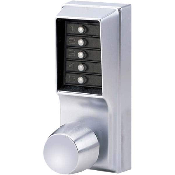 Simplex - Lever Locksets Type: Push-button Lock Door Thickness: 1-3/4 - Industrial Tool & Supply