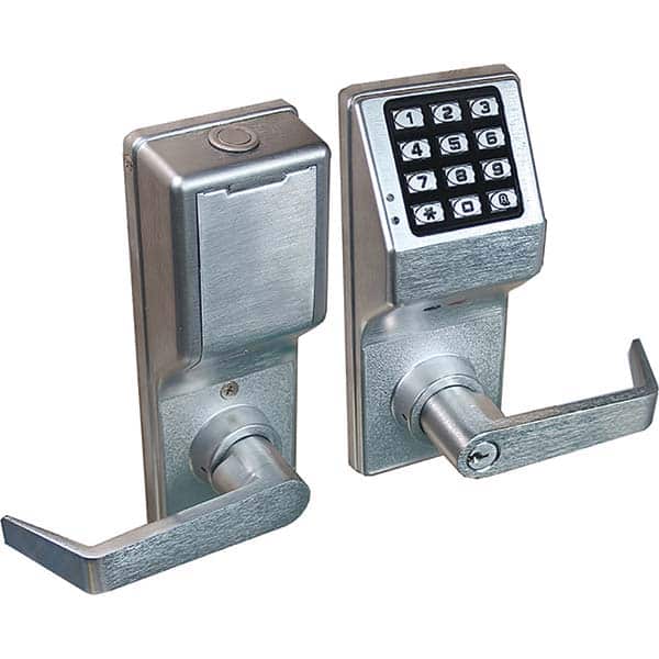 Alarm Lock - Lever Locksets Type: Entrance Door Thickness: 1-3/4 - Industrial Tool & Supply