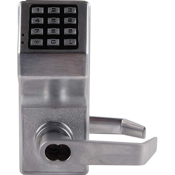Alarm Lock - Lever Locksets Type: Entrance Door Thickness: 1-3/4 - Industrial Tool & Supply