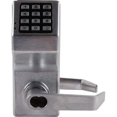 Alarm Lock - Lever Locksets Type: Entrance Door Thickness: 1-3/4 - Industrial Tool & Supply