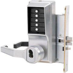 Simplex - Lever Locksets Type: Keypad Door Thickness: 1-3/4 - Industrial Tool & Supply