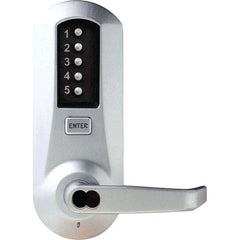 Simplex - Lever Locksets Type: Push-button Lock Door Thickness: 1-3/4 - Industrial Tool & Supply