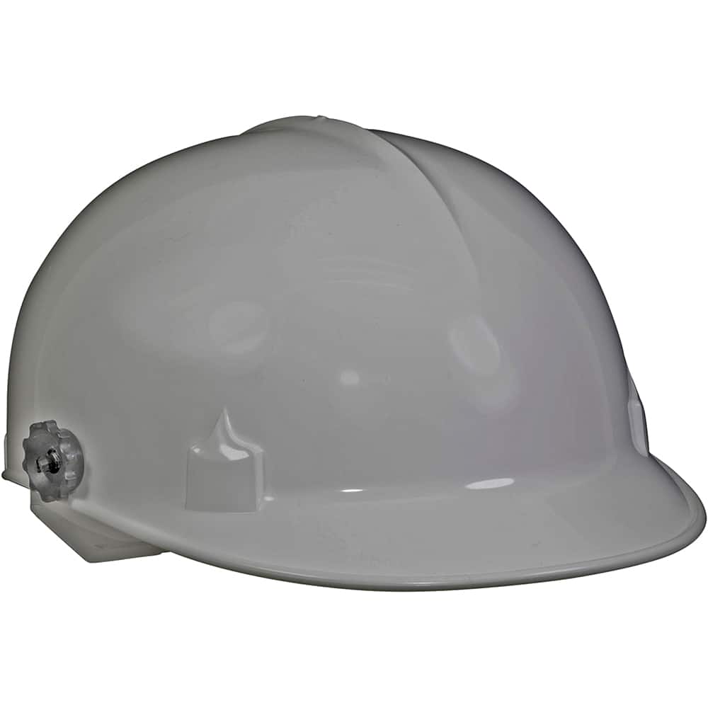 Pinlock Adjustment 2-3/4″ Brim Bump Cap with Adapter Plastic 4-Point Suspension, Polyethylene, Gray