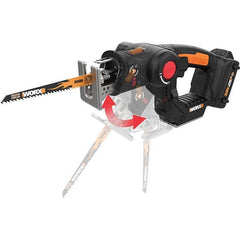 Worx - Cordless Reciprocating Saws Voltage: 20.00 Battery Chemistry: Lithium-Ion - Industrial Tool & Supply