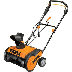 Worx - Snow Blowers Type: Snow Thrower Clearing Width (Inch): 18 - Industrial Tool & Supply