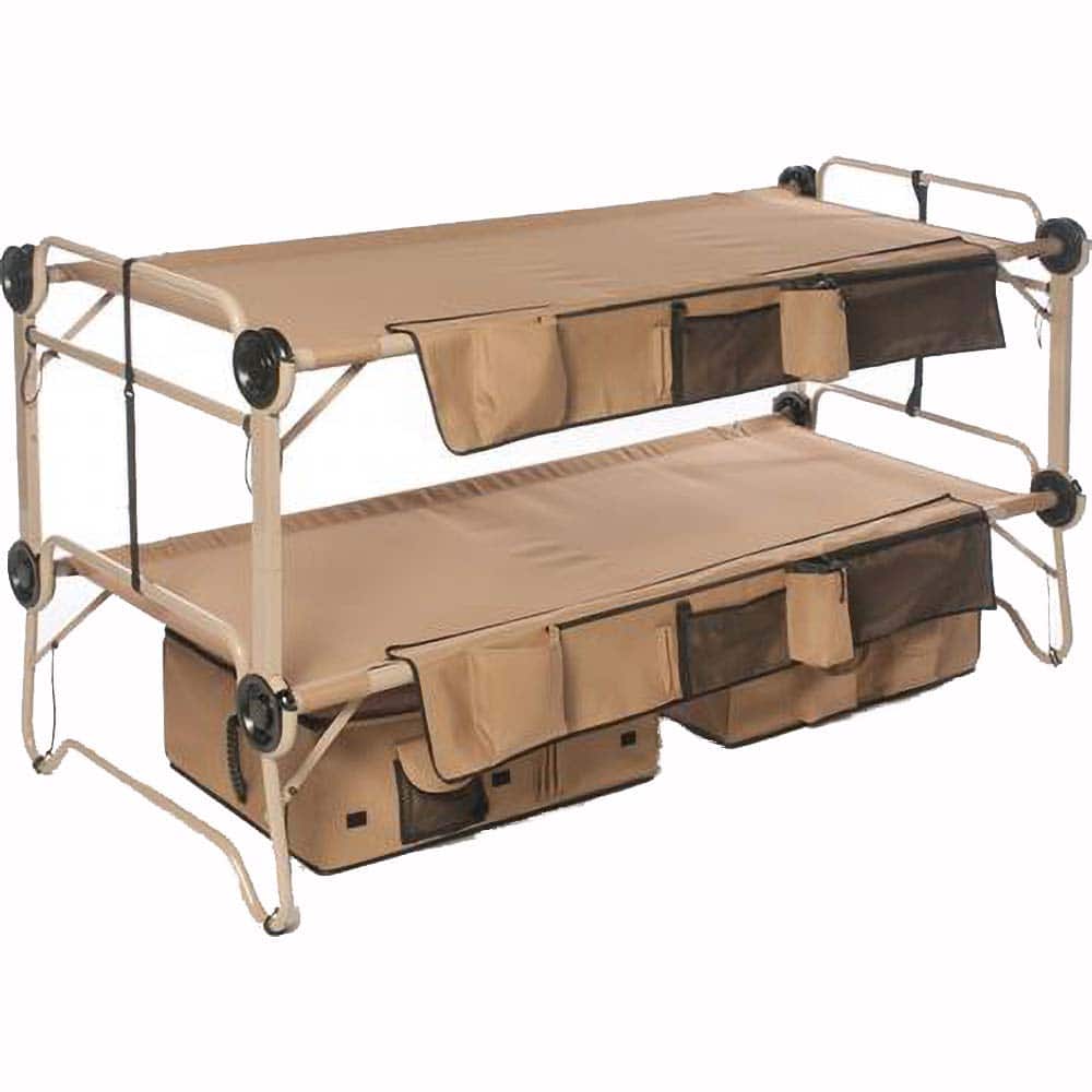 Disc-O-Bed - Military Bunkable Cot - Exact Industrial Supply