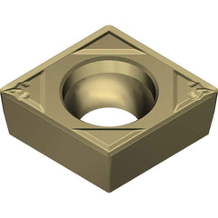 CCMT21.51ELB AC8020P Carbide Turning Insert Absotech Finish, 0.252″ Long, 1/4″ Inscribed Circle, 0.0157″ Corner Radius, 0.0937″ Thick, Series AC8020P