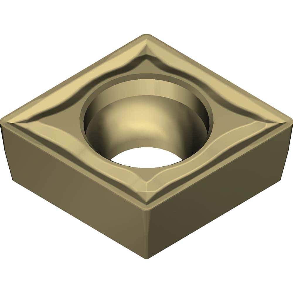 CPMT2.51.52EMU AC8020P Carbide Turning Insert Absotech Finish, 0.315″ Long, 0.3126″ Inscribed Circle, 0.0315″ Corner Radius, 0.0937″ Thick, Series AC8020P