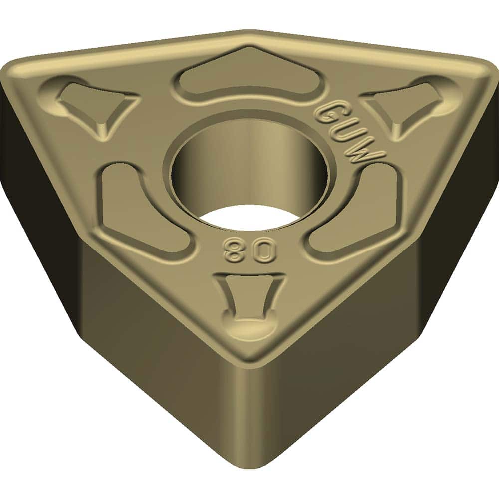 WNMG332EGUW AC8020P Carbide Turning Insert Absotech Finish, 0.2559″ Long, 3/8″ Inscribed Circle, 0.0315″ Corner Radius, 0.1874″ Thick, Series AC8020P