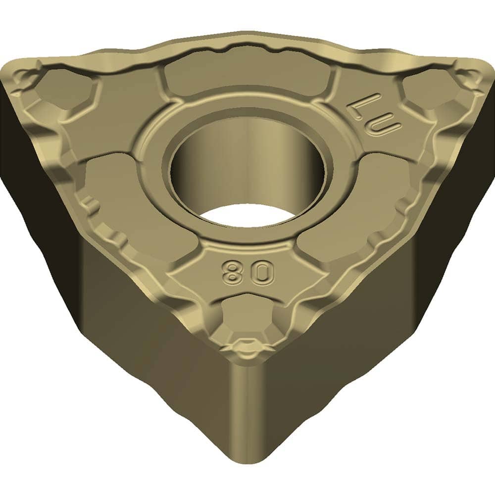WNMG333ELU AC8020P Carbide Turning Insert Absotech Finish, 0.2559″ Long, 3/8″ Inscribed Circle, 0.0472″ Corner Radius, 0.1874″ Thick, Series AC8020P