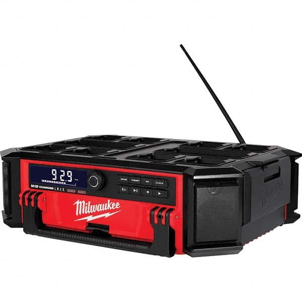 Milwaukee Tool - PACKOUT Cordless Jobsite Radio - Industrial Tool & Supply