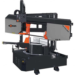 Cosen - Horizontal Bandsaws Machine Style: Semi-Automatic Drive Type: Step Pulley - Industrial Tool & Supply