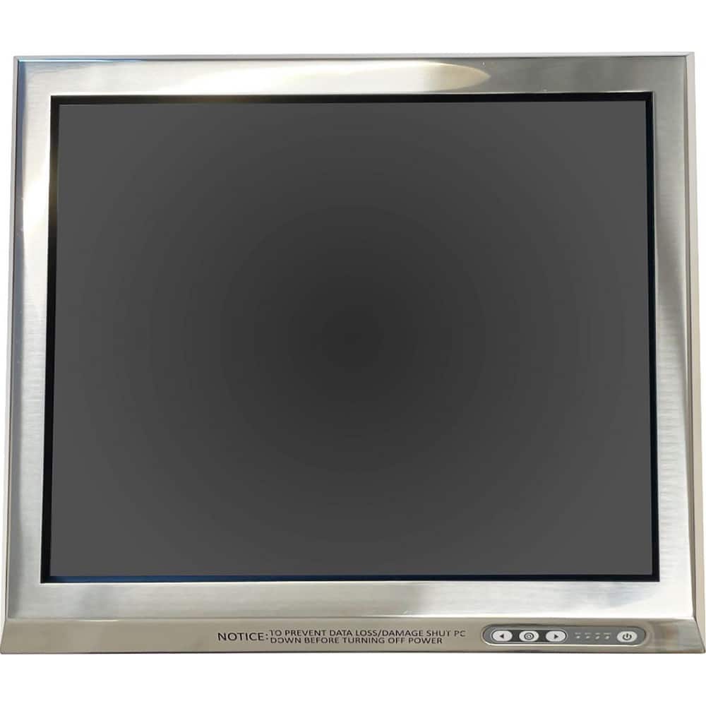 CNC Software & Interface Equipment; Type: PC Monitor for Automated Tool Wear Compensation Software; For Use With: pn-AUTOAPP; Autocomp; Includes: 17″ Industrial PC with Windows 10,  Mounting Bracket; Description: PC only for AutoComp -pn-AUTO-APP; Recomme