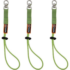 3713 Standard Lime Elastic Loop Tool Tail Swivel - 10Lbs 3-Pack - Industrial Tool & Supply