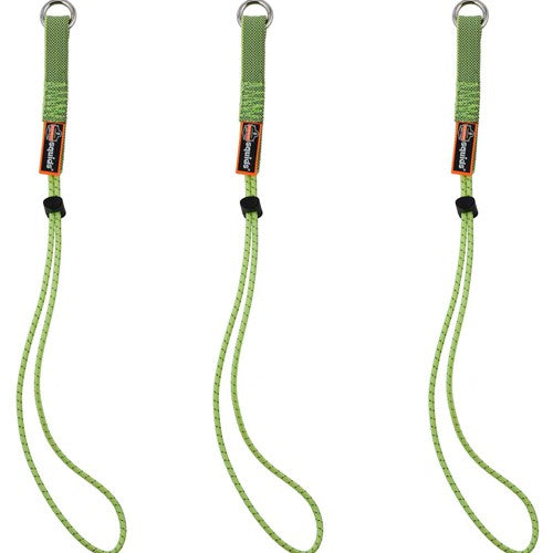 3703EXT Lime Elastic Loop Tool Tail Ext-15Lbs 3-Pack - Industrial Tool & Supply