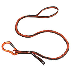 3100F Standard Gray Tool Lanyard Single Carabiner-10Lbs - Industrial Tool & Supply