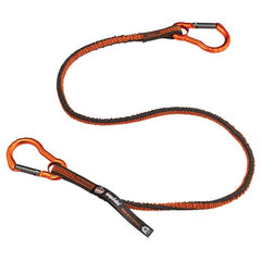 3110F Standard Gray Tool Lanyard Dual Carabiner-10Lbs - Industrial Tool & Supply