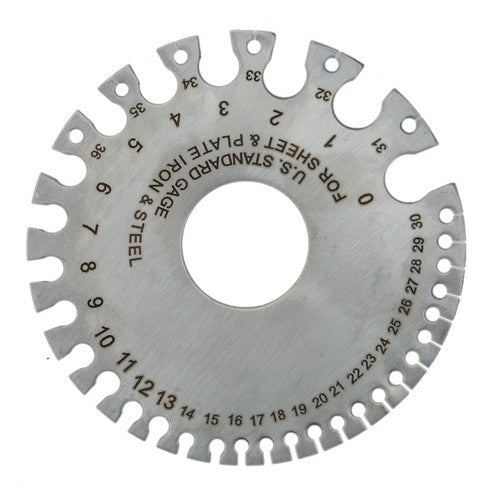 1 to 31 Round Wire Gage - Industrial Tool & Supply