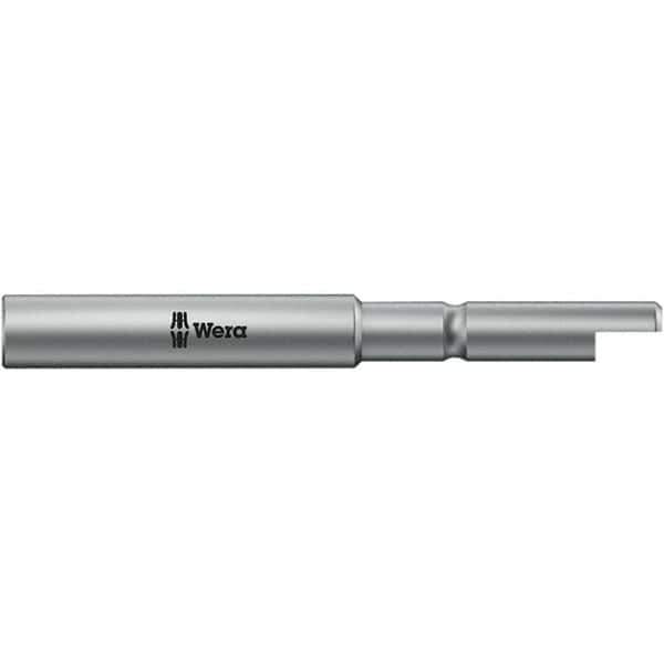 Wera - 4mm Drive, Nut Setter Screwdriver Bit - 44mm OAL - Industrial Tool & Supply