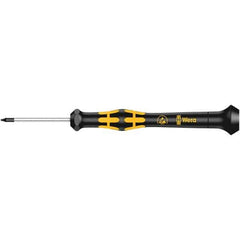 Wera - IPR1 Tamper Resistant Torx Driver - 40mm Blade Length, 137mm OAL, Ergonomic Handle - Industrial Tool & Supply