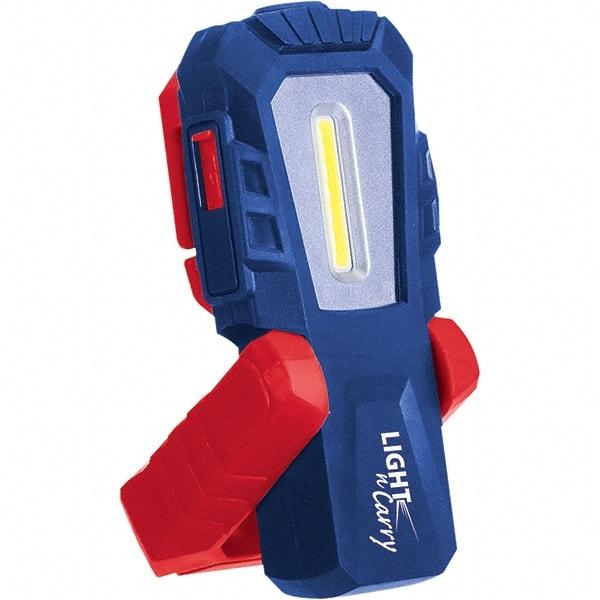 Light-N-Carry - Garage Work Lights Type: Portable Work Light Color: Blue; Red - Industrial Tool & Supply