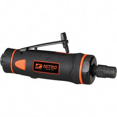 Dynabrade - Air Die Grinders Type: Straight Die Grinder Collet Size (Inch): 1/4 - Industrial Tool & Supply