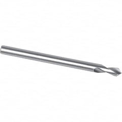 Magafor - 8mm Body Diam, 90°, 5-1/2" OAL, Solid Carbide Spotting Drill - Industrial Tool & Supply