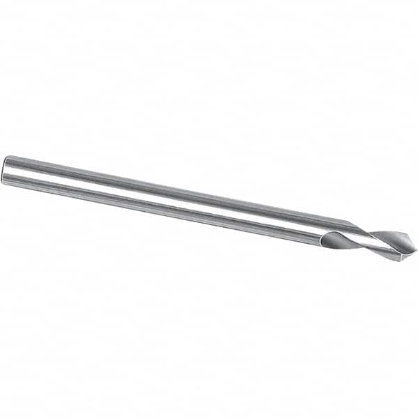 Magafor - 4mm Body Diam, 90°, 100mm OAL, Solid Carbide Spotting Drill - Industrial Tool & Supply