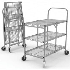Luxor - Carts Type: Utility Cart Load Capacity (Lb.): 300 - Industrial Tool & Supply