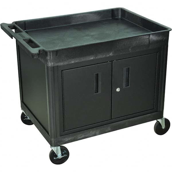 Luxor - Carts Type: Utility Cart Load Capacity (Lb.): 300 - Industrial Tool & Supply
